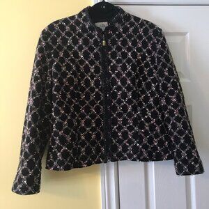 Joseph Ribkoff Women's Blazer Zipper Closure Size 18